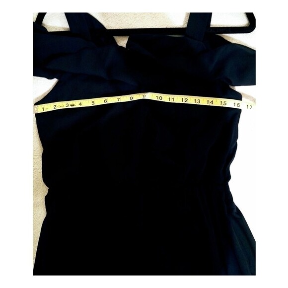 XOXO Ruffled Hi-Low Maxi Col Shoulder Dress - Medium - Picture 9 of 10